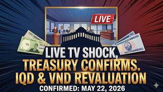 🚨 Live TV Shock: Treasury Acknowledges Iraqi Dinar & Dong Revaluation! 🌍