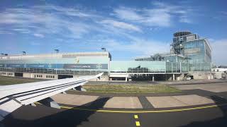 Lufthansa A321 sunny October departure out of Frankfurt I 4K60