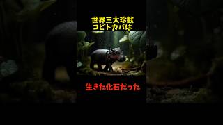 【世界三大珍獣】コビトカバは、生きた化石だった#雑学 #動物 #コビトカバ