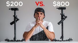 Glidecam DGS ($800) vs. Flycam Redking ($200)