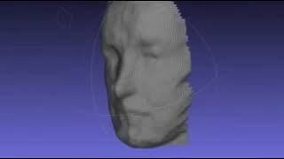 KINECT 3DMESH FACE MESHLAB