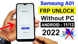 (2022 Without PC) Samsung A01 / M01 Android 11 GMAIL BYPASS/FRP Unlock | 100% WORKING TRICK