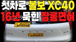 첫차로 뽑은 볼보 XC40 , 하지만 면허는 16년 묵힌 장롱면허!! / 연수 15시간 받고 혼자 운전하다 사고 났어요 ㅠㅠ /초보운전