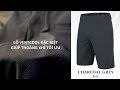 QUẦN SHORT NAM GOLF NAM CHARCOAL GREY - THOẢI MÁI VÀ TRẺ TRUNG.