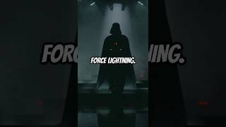 Why Doesnt Darth Vader Use Force Lightning