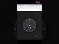 How to Create Analog Clock using HTML CSS and JavaScript | Full video link comment box#oppu #coding