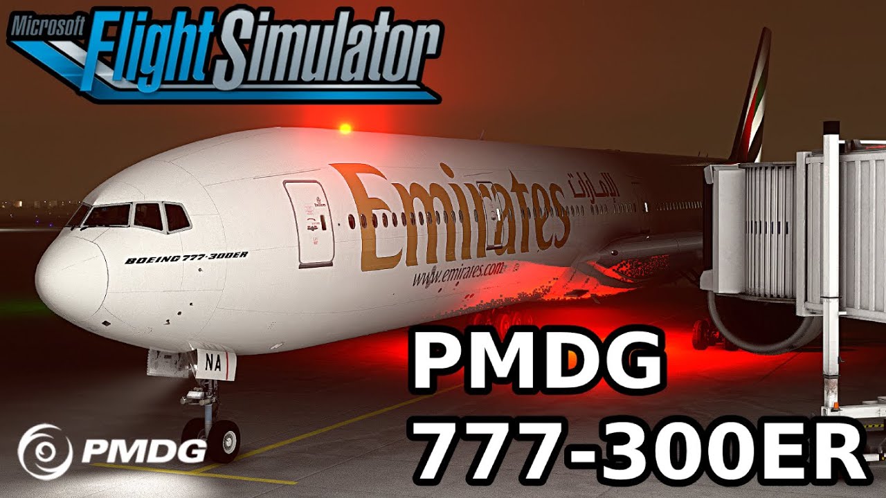 Pmdg 777 300er Emirates Inibuilds Dxb Dubai Lahore Microsoft