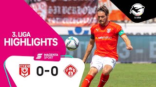 Hallescher FC - FC Würzburger Kickers | 18. Spieltag, 2021/2022 | MAGENTA SPORT