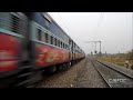 hog fitted wap7 of gzb shed 30406 making some musical track sounds indian railways