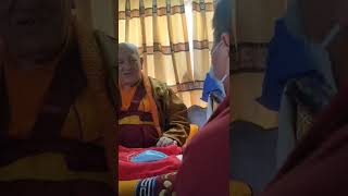 Precious moments with great master H.E. Drukpa Rinpoche....