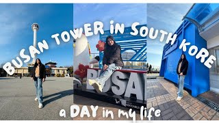 Busan Tower in Busan South korea || exploring sky-views