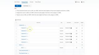 Brightspace - Creating grade item and attaching to assignment