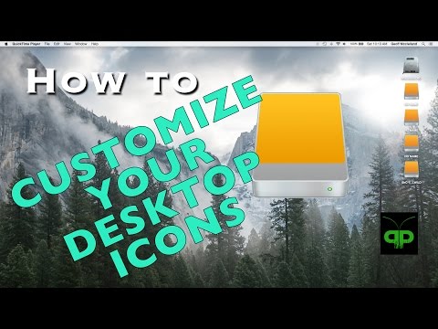 How to customize the drive icons on your desktop (mac) How to customize the drive icons on your desktop (mac)