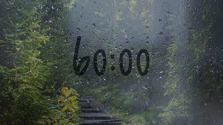 60 Minute timer with rain sounds