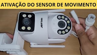 how to activate motion sensor on icsee camera