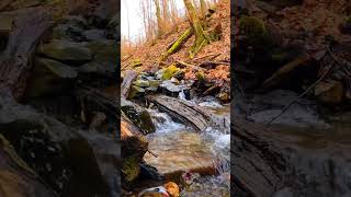 Relaxing waterfall sound with meditation music