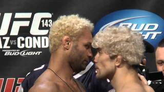 UFC 143 Weigh-In Highlight: Koscheck vs. Pierce