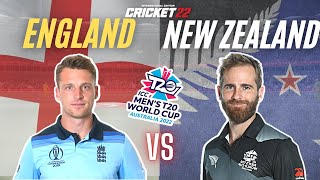 England vs New Zealand |T20 World Cup 2022 - Cricket 22 Gameplay #cricket #engvsnz #cricketlive