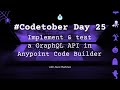 Implement & test a GraphQL API in Anypoint Code Builder (ACB) | #Codetober 2023 Day 25
