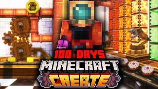We Survived 100 Days as the ULTIMATE INVENTORS in MODDED Minecraft!