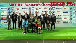 INDIA V BANGLADESH FINAL | SAFF U-19 Women’s Championship 2024| BANGLADESH