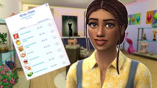 What happens when you give your retail lot every perk in the sims 4? // Sims 4 retail business