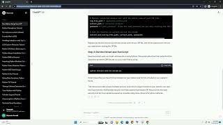 How to run a python script from a password protected zip