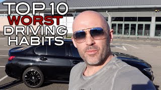 Top 10 Worst Driving Habits