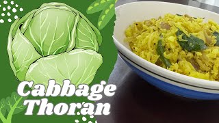 കേരള സദ്യയിലെ Cabbage തോരന്‍ |Cabbage Stir Fry | How to make perfect \u0026 tasty Kerala cabbage thoran