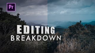 My CINEMATIC VIDEO Editing breakdown in Premiere Pro