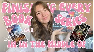 Finishing the 39 book series I’m in the middle of EP. 2 | Spoiler Free Reading Vlog