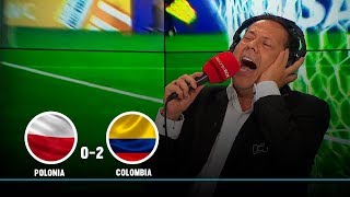 Polonia vs Colombia: así narró El Cantante los dos goles de la Selección en el Mundial Sub-20