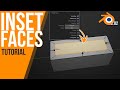 How to work with INSET FACES | Blender 2.82 | Tutorial