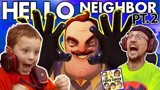 WE SCARED OUR BLIND NEIGHBOR!?  FGTEEV Scary Hello Neighbor Horror Game Part 2 (Alpha 2 Update)