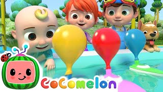 Balloon Boat Race | CoComelon | Sing Along | Nursery Rhymes and Songs for Kids
