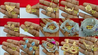 हर एक प्रकार की  न्यू गोल्डन सिल्वर ज्वेलरी डिजाइन 2025 | New And Trending Me Jewellery Design 2025