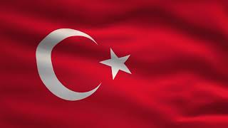 Turkey Flag Animation | 4k | Flags of the World