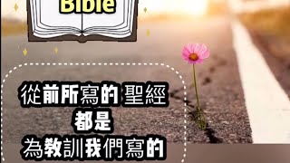 經文卡：因聖經所生的忍耐和安慰得着盼望。羅馬書‬ ‭15:4‬ ‭