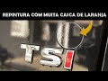 TIRANDO CASCA DE LARANJA DO Up TSI - Processo completo ✅