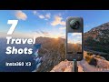 Insta360 X3 - 7 Easy Travel Shots and Editing Tutorial (ft. Best360)