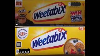 WEETABIX 12 CEREAL PACK BOX 2018 HOMEGROWN BRITISH WHEAT TUSEDAY 25TH DECEMBER 2024 SALINA AKTAR M\u0026S