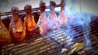 Muslitos de pollo ahumados #BBQ