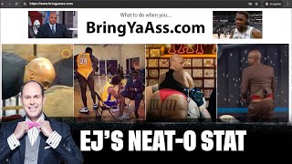 The Inside guys got Chuck with “Bring Ya Ass” jokes 🤣 | EJ’s Neat-O Stat