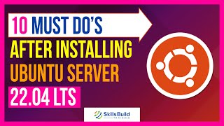 💥10 Things You MUST DO After Installing Ubuntu Server 22.04 LTS