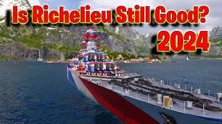 Is Richelieu Still Good in 2024? (World of Warships Legends)