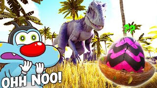 Oggy Found Egg Of INDOMINUS REX | ARK: Survival Evolved ! #S03 Ep5 .ft Oggy