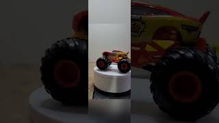 Introducing Pixar Cars Lighting McQueen Rust • Eze Sponsored Carolina Crusher Monster Truck