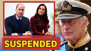 SUSPENDED!🚨 King Charles Suspends The family of Prince William & Kate amid absent from royal event