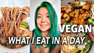 WHAT I ATE IN A DAY (VEGAN) / simple & healthy meals