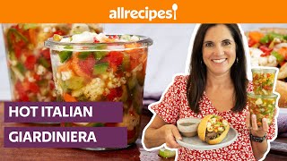 How to Make Hot Italian Giardiniera | Get Cookin' | Allrecipes.com